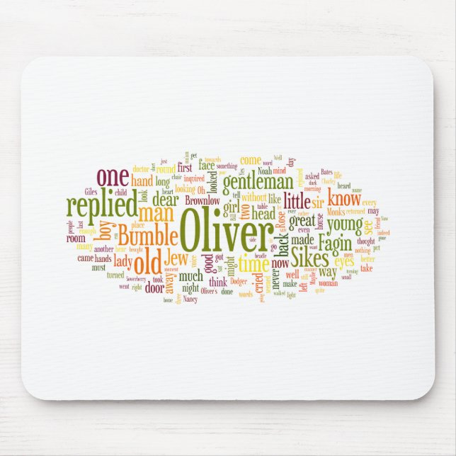 Oliver Twist Mouse Pad (Front)