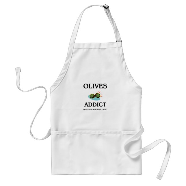 Olives Addict Standard Apron (Front)