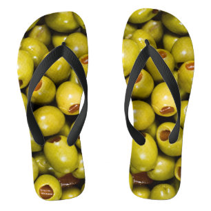 Olives Flip Flops