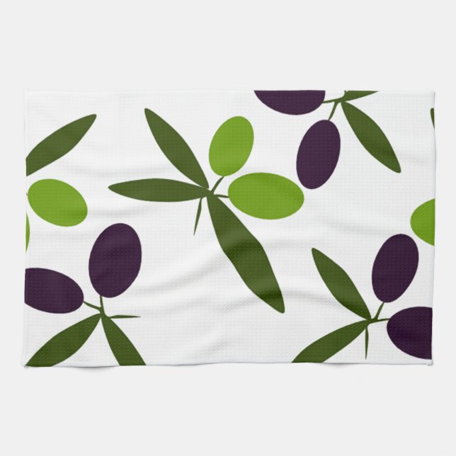 Olives Kitchen Towel (Horizontal)