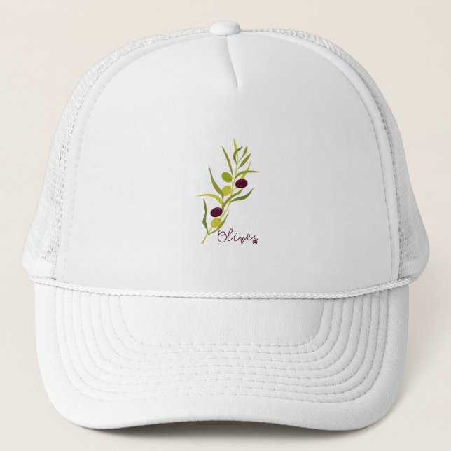 Olives Trucker Hat (Front)