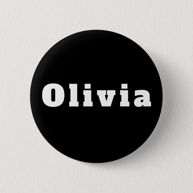 Olivia 2 Inch Round Button (Front)