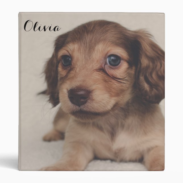 Olivia 6 wks Keepsake Binder (Front)