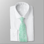 Olivia Garden Heritage Floral - Mint Tie<br><div class="desc">Mint green and white colorway. Classic Jacobean floral design with outlined elements reminiscent of block printing. These designs come in several colorways.</div>
