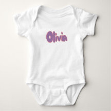 Olivia in Bubble Letters