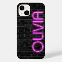 OLIVIA In PINK Neon Lights 