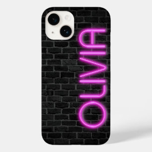 OLIVIA In PINK Neon Lights  Case-Mate iPhone 14 Case
