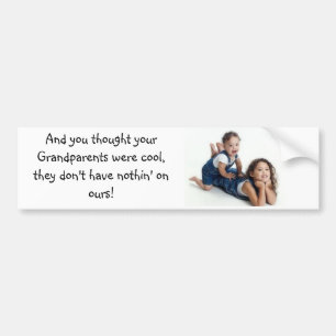 Olivia & Joey bumper sticker