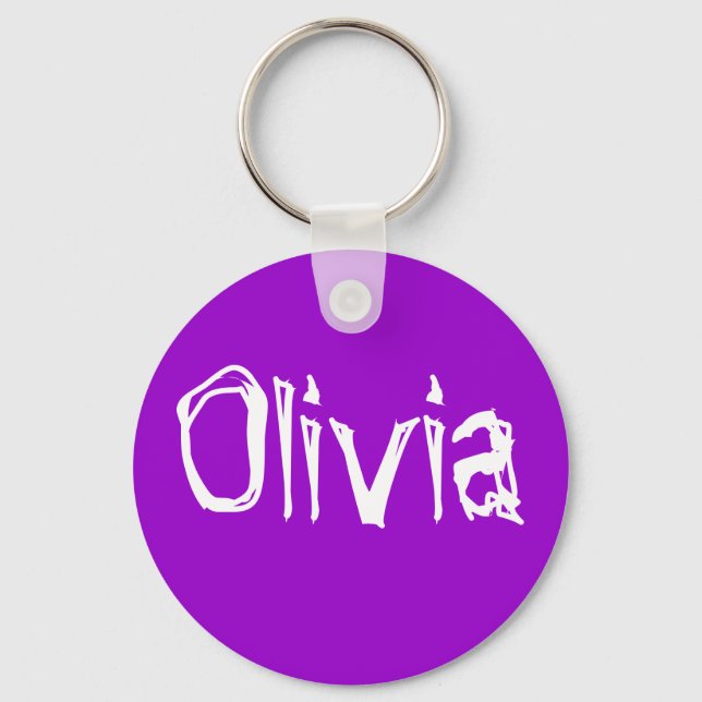 Olivia Keychain (Front)
