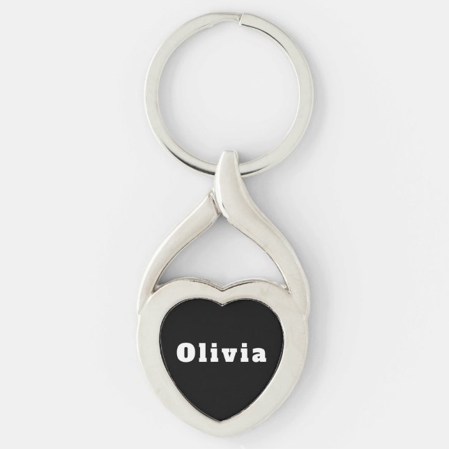 Olivia Keychain (Front)