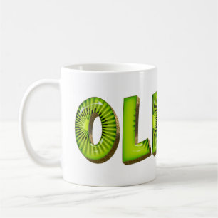 Olivia Name Kiwi Style Tasse Teetasse Coffee Mug
