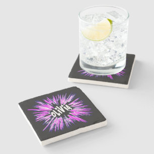 Olivia Name Star Stone Coaster