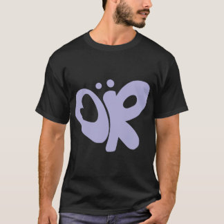 olivia rodrigo purple butterfly logo Sticker T-Shirt