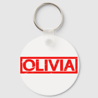 Olivia Stamp Keychain