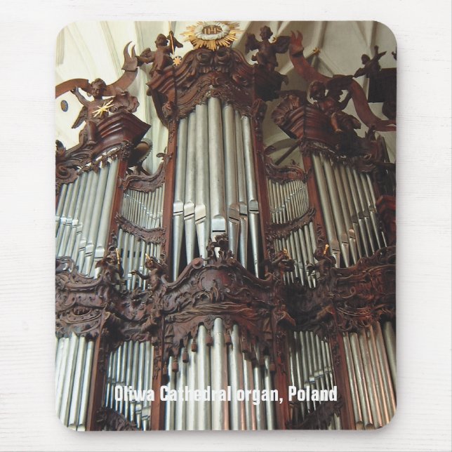 Oliwa Cathedral organ mousepad (Front)