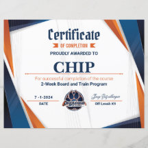 OLK9 Certificate #2