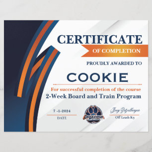 OLK9 Certificate #3