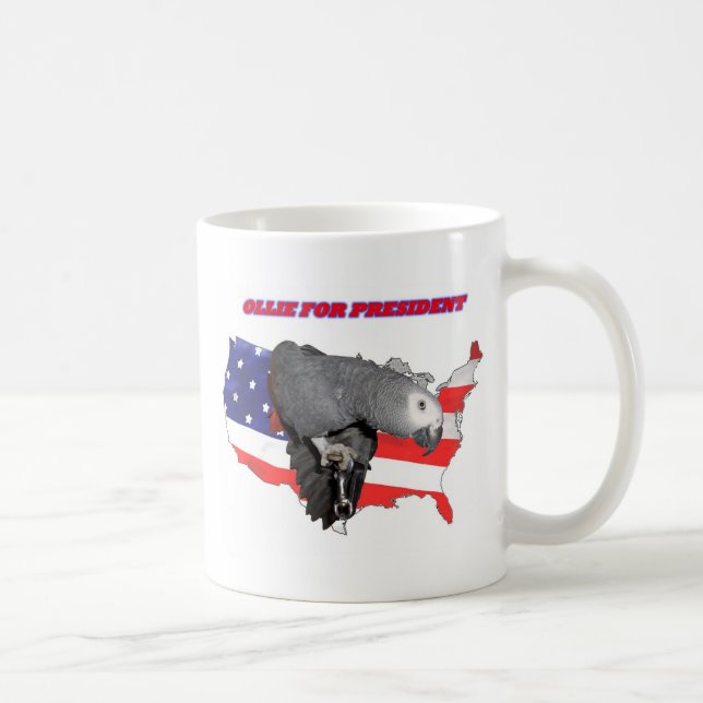 Ollie For President Coffee Mug (Right)