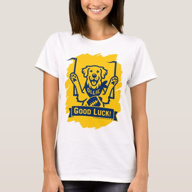 Ollie le T-shirt féminin de Lucky Dog (Devant)