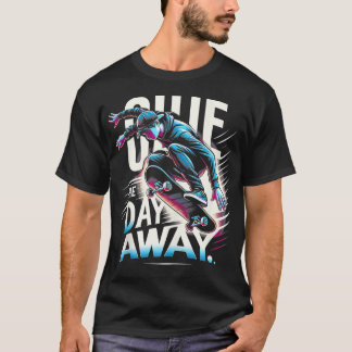Ollie The Day Away Skateboarding Funny Graphic s T-Shirt