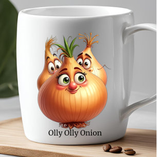 OLLY ONION Funny Novelty Mother's Day Office Gift Coffee Mug