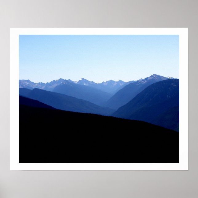 OLMPIC NATL PARK-Washington-Blue Mts. Poster (Front)