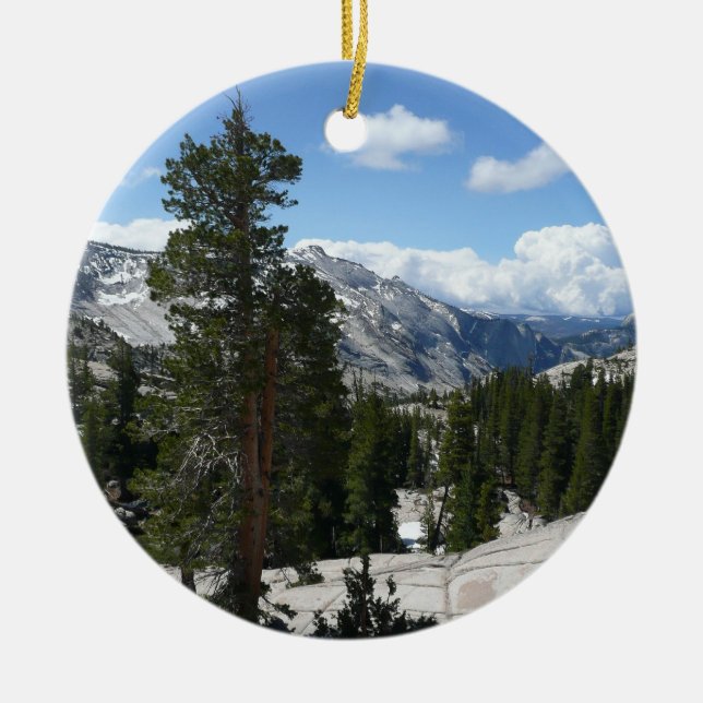 Olmsted Point III in Yosemite National Park Ceramic Ornament (Front)