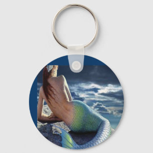 OLOKUN OF THE SEA BY LIZ LOZ KEYCHAIN