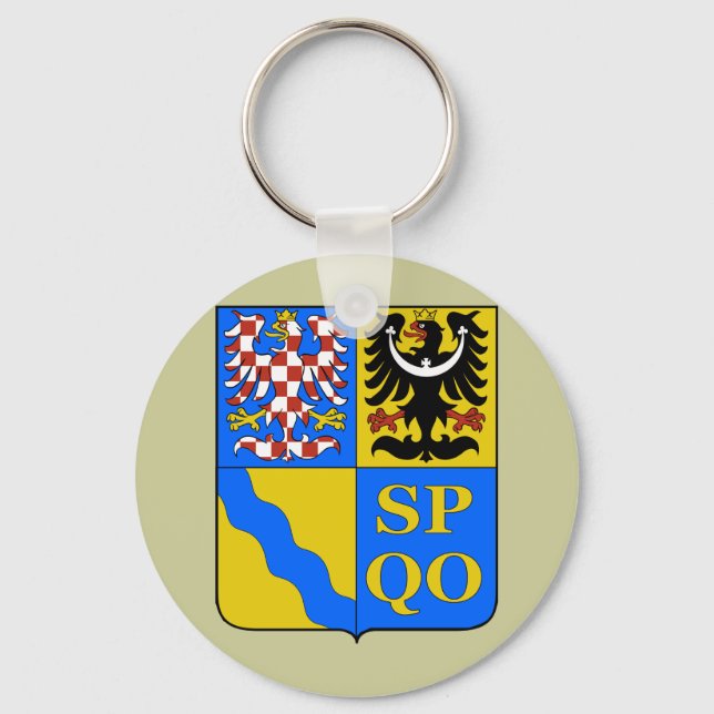 Olomouc Region, Czech Keychain (Front)