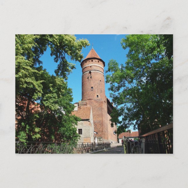 Olsztyn Medieval Gothic Castle II - postcard (Front)