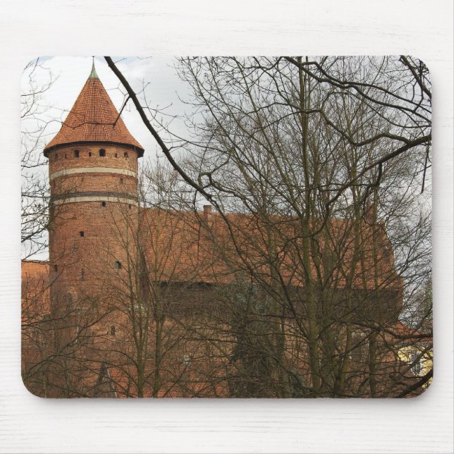 Olsztyn Medieval Gothic Castle - mousepad (Front)