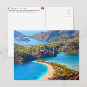 Ölüdeniz, Turquie Carte Postale de Voyage