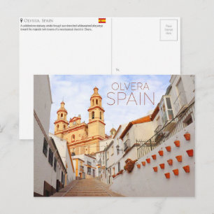 Olvera, carte postale de voyage en Espagne