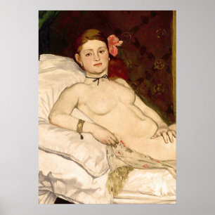 Olympia by Edouard Manet  Poster