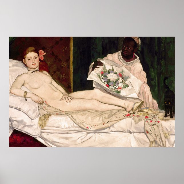 Olympia by Edouard Manet  Poster (Front)