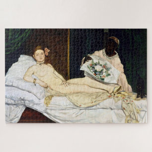 Olympia, Edouard Manet Jigsaw Puzzle