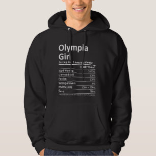 Olympia Girl Wa Washington Funny City Home Roots U Hoodie
