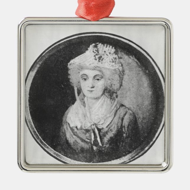 Olympia of Gouges Metal Ornament (Front)