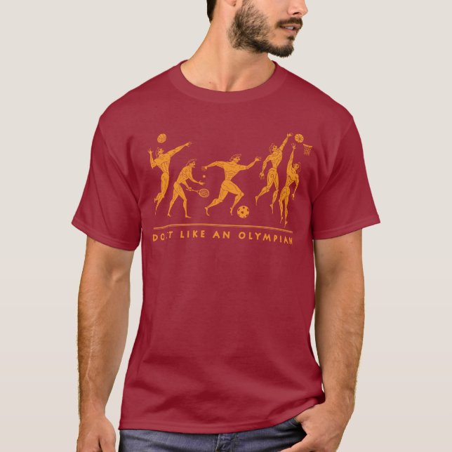 Olympians (Dark) T-Shirt (Front)