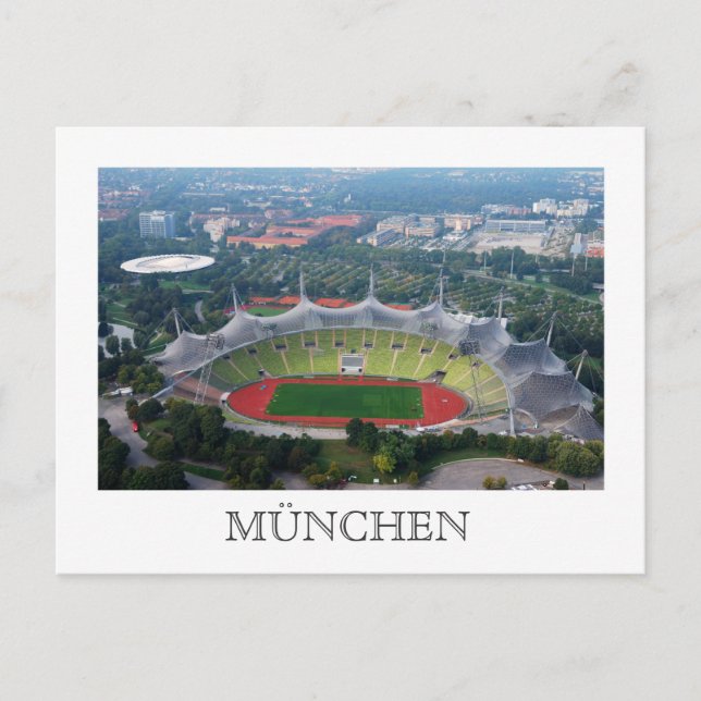 Olympiapark, Munich Carte postale (Devant)