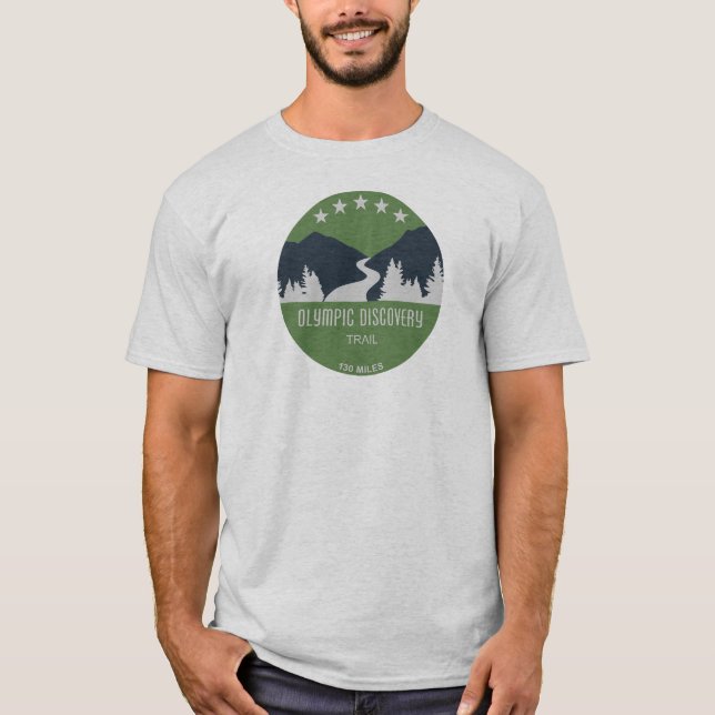 Olympic Discovery Trail Washington State T-Shirt (Front)