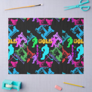 OLYMPIC HOCKEY PRINTED BACKPACK TISSUE PAPER