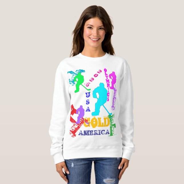 OLYMPIC HOCKEY SWEATSHIRT (Front Full)