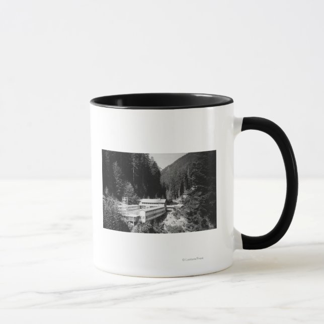 Olympic Hot Springs, WA Lodge View Photograph #2 Mug (Right)