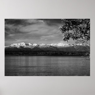 Olympic Mountains Poster
