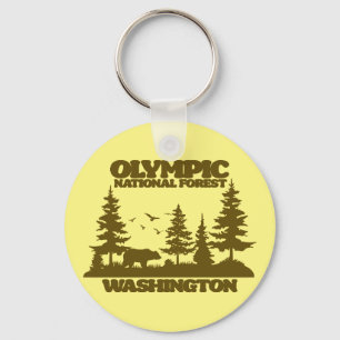 Olympic National Forest Keychain