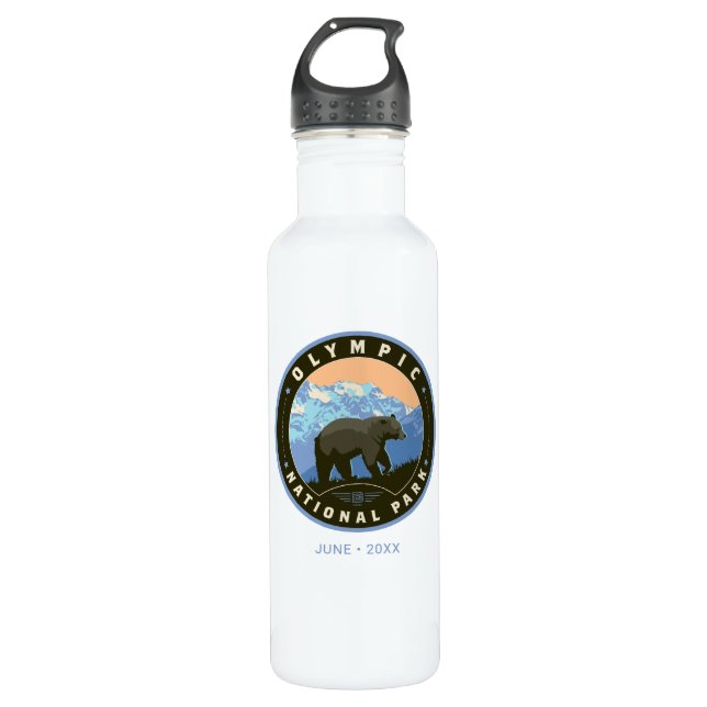 Olympic National Park 710 Ml Water Bottle (Front)