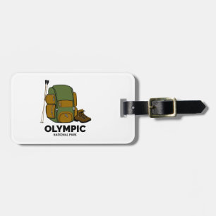 Olympic National Park Backpack Luggage Tag