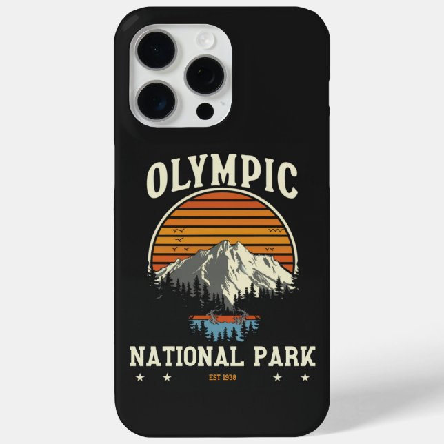  Olympic National Park Case-Mate iPhone Case (Back)