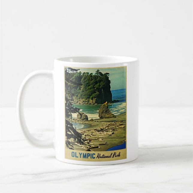 Olympic National Park Coffee Mug (Left)